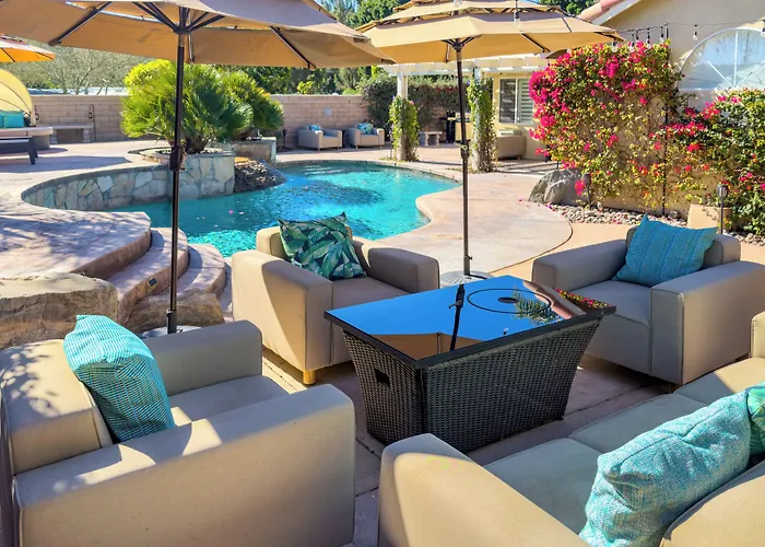 Indian Wells Oasis W/ Pool: Walk To Tennis Garden!